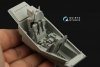 Quinta Studio QD32173 F-35A 3D-Printed & coloured Interior on decal paper (Italeri) 1/32